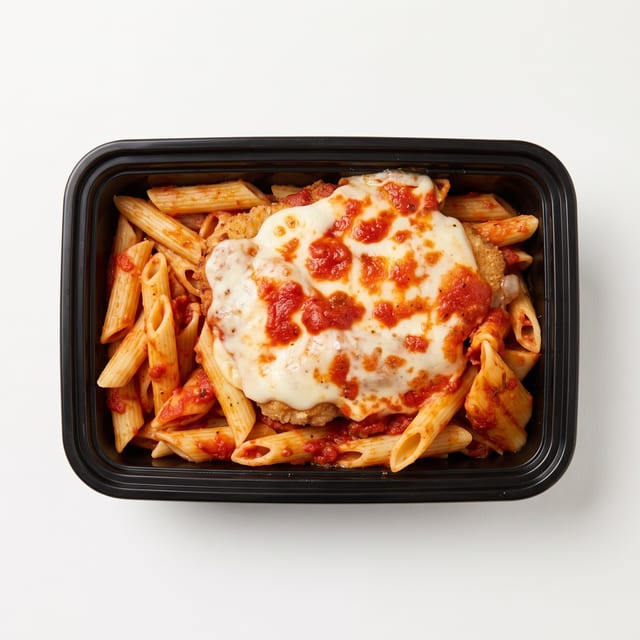 Chicken Parmigiana Pasta.