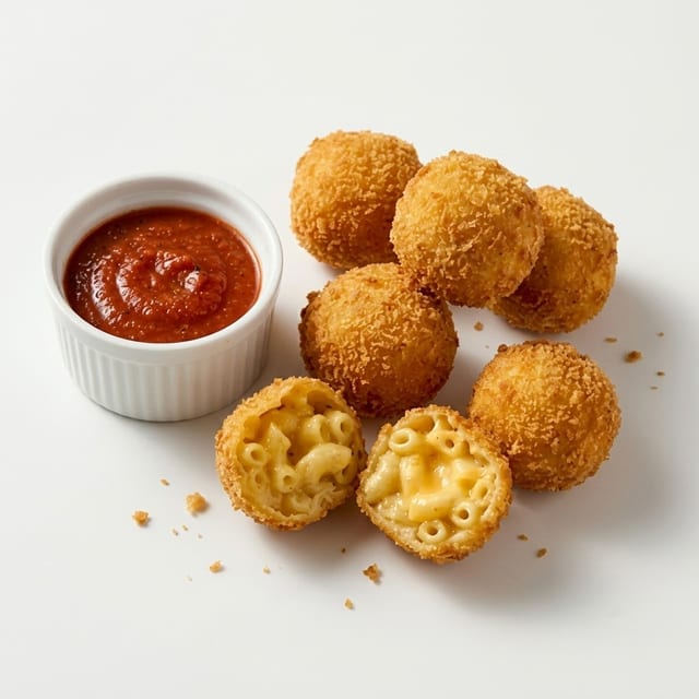 Fried Macaroni & Cheese.