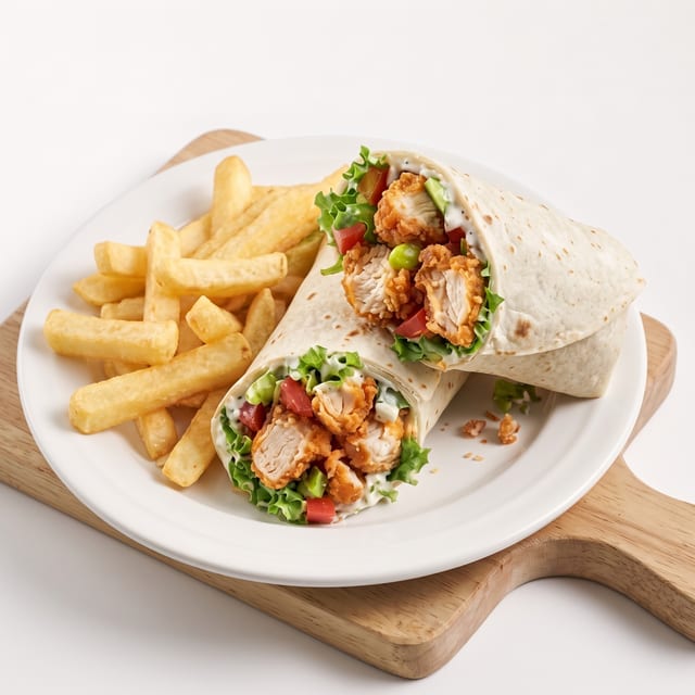 Chicken Caesar Wrap.